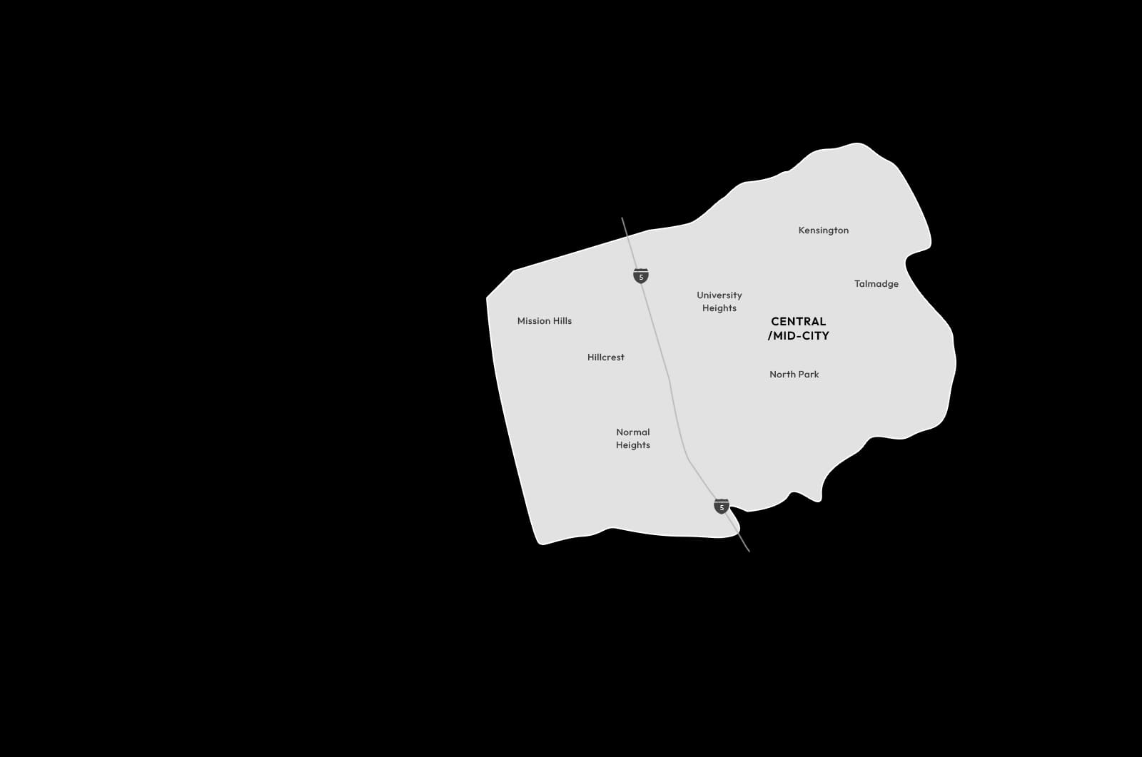 Central/Mid-City Map